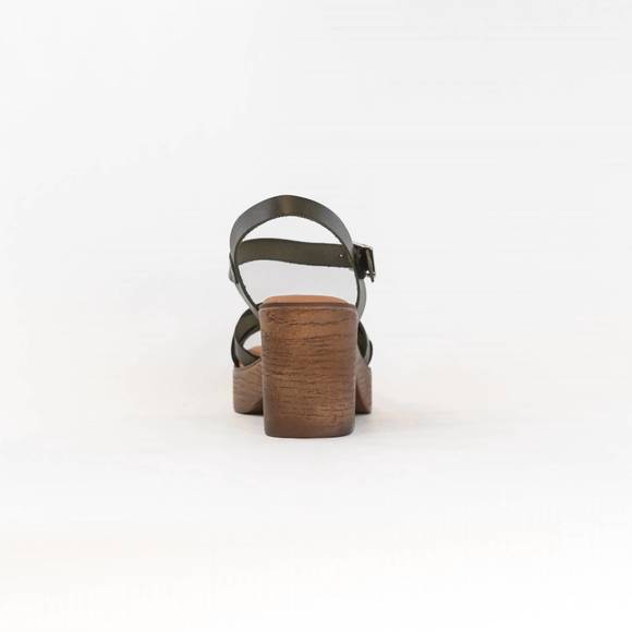 NEW ERIC MICHAEL women's uma sandal in green - Picture 6 of 6